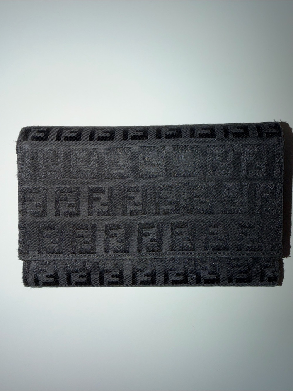 Fendi Zucchino Monogram Canvas Wallet